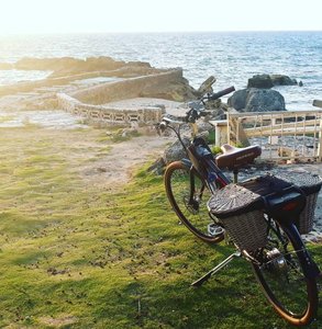 Foto di una bici alle Bermuda
