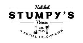 Das Stumpy's Hatchet House-Logo
